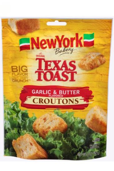 Picture of New York Texas Toast Garlic & Butter Croutons 5 Oz