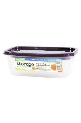 Picture of Easy Pack Storage Rectangular Container & Lids 2 Pc