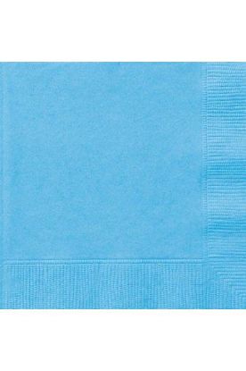 Picture of Unique Blue Beverage Napkin 2 Ply 20 Pc