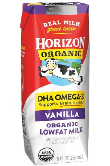 Picture of Horizon Vanilla Organic Milk 8 Oz