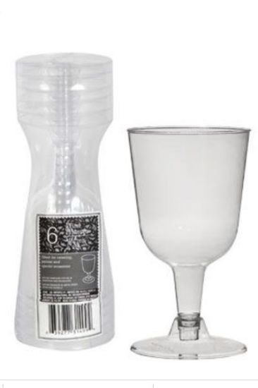 Picture of Perfect Party Wine Glasses 6 Ct 5 Oz