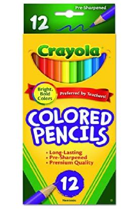 Picture of Crayola Colored Pencils 12 Ct