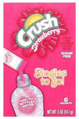 Picture of Crush Strawberry On The Go Drink Mix 0.63 Oz