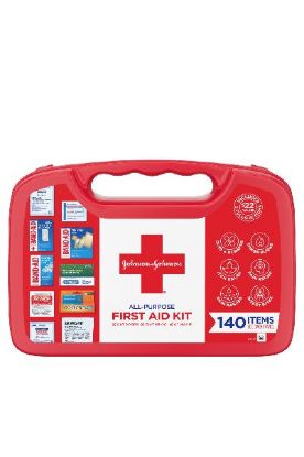 Picture of Johnson & Johnson All Purpose First Aid Kit 140 Pcs