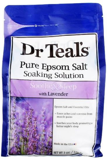 Picture of Dr Teal/'s Pure Epsom Salt 3 Lbs