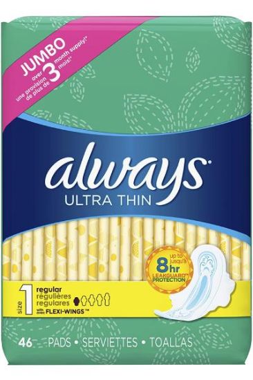 Picture of Always Ultra Thin Flexi Wings Size 5 12 Pc