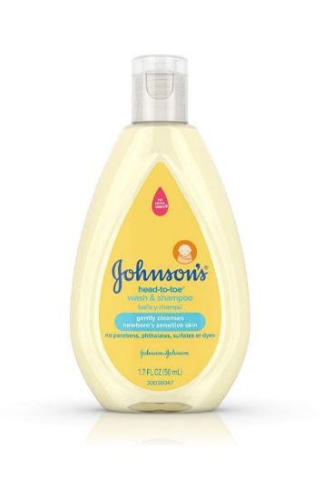 Picture of Johnson & Johnson Head To Toe Wash & Shampoo 1.7 Oz