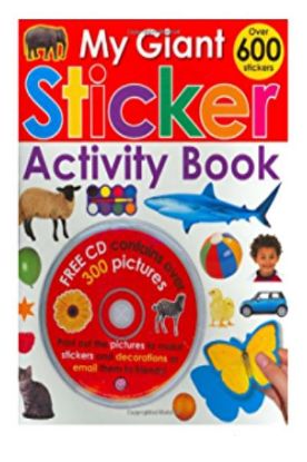 Picture of Disney Giant Learning Sticker Activity Book 1 Pc