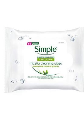 Picture of Simple Micellar Cleansing Wipes 25 Pcs