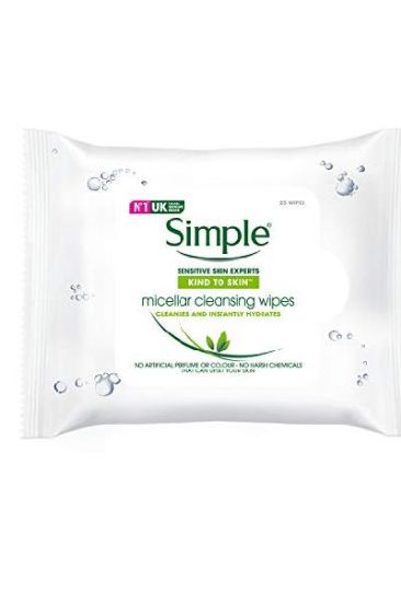 Picture of Simple Micellar Cleansing Wipes 25 Pcs