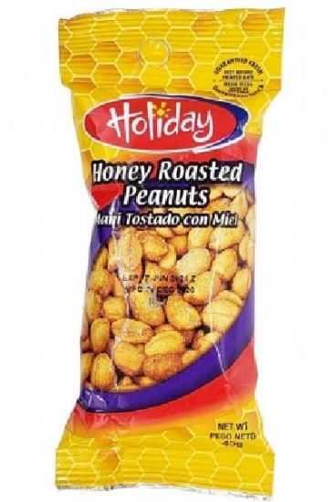 Picture of Holiday Honey Roasted Peanuts 32 Grams