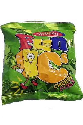 Picture of Holiday Fun C Cheese Curls 25 Grams