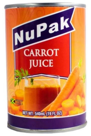 Picture of Nupak Carrot Juice 19 Oz