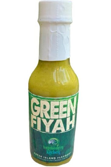 Picture of Tomfoodery Kitchen Green Fiyah Sauce 5 Oz