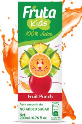 Picture of Fruta Kids Fruit Punch Juice 6.76 Oz