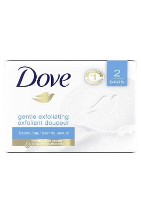 Picture of Dove Gentle Exfoliating Beauty Bar For Renewed Skin 2 Pk