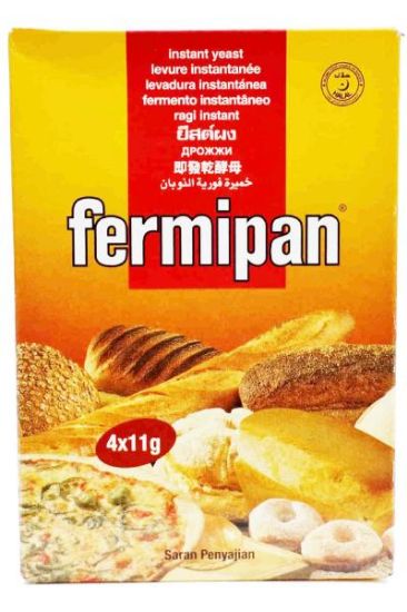 Picture of Fermipan Instant Yeast 4pk 11 Grams