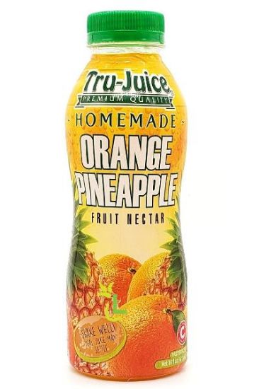 Picture of Tru Juice Orange Pineapple Fruit Nectar 16 Oz