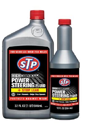 Picture of Stp Power Steering Fluid + Stop Leak 946 Ml