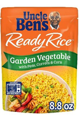 Picture of Uncle Ben/'s Garden Vegetable Ready Rice 8.80 Oz