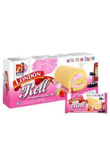 Picture of Lontton Roll Strawberry Cake Roll 1 Pc