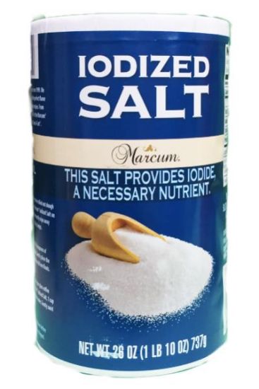 Picture of Marcum Iodized Salt 28 Oz