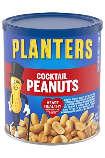 Picture of Planters Cocktail Peanuts 12 Oz
