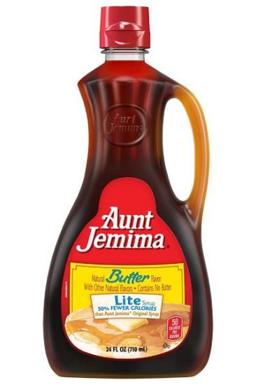 Picture of Aunt Jemima Butter Lite Syrup 24 Oz