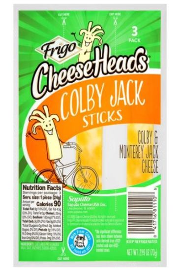 Picture of Frigo Cheeseheads Mild Cheddar 2.49 Oz