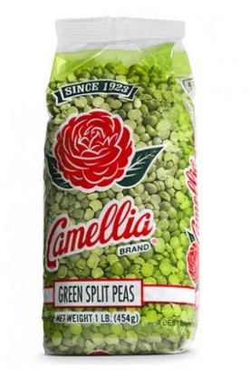 Picture of Camellia Green Split Peas 1 Lbs
