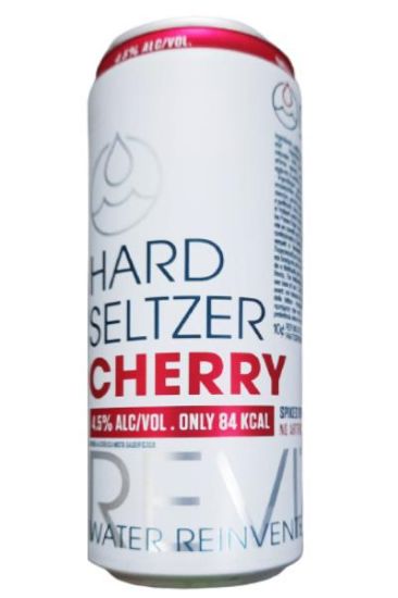 Picture of Revized Hard Seltzer Cherry Sparkling Water 330 Ml