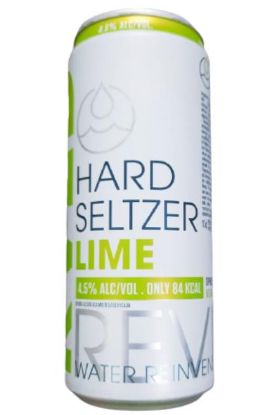 Picture of Revized Hard Seltzer Lime Sparking Water 330 Ml