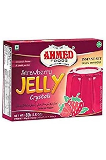 Picture of Ahmed Foods Strawberry Jelly Crystals 70 G