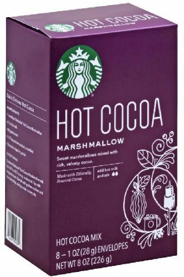 Picture of Starbucks Hot Cocoa Marshmallow Mix 28 G