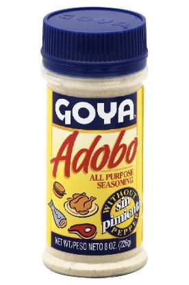 Picture of Goya Adobo All Purpose Seasoning Without Pepper 8 Oz