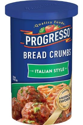 Picture of Progresso Bread Crumbs Italian Style 8 Oz