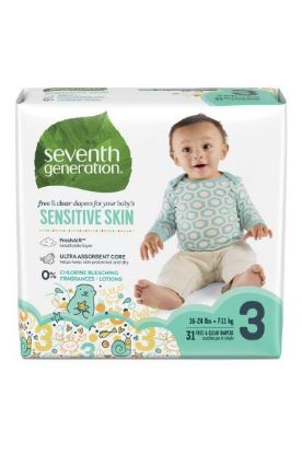 Picture of Seventh Generation Diapers Free & Clear Size 3 (16-24lb) 1 Pc