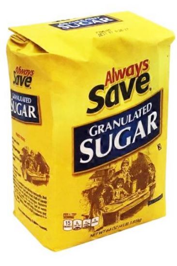 Picture of Always Save Granulated Sugar 64 Oz