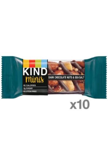 Picture of Kind Dark Chocolate Nuts & Sea Salt Minis 0.70 Oz