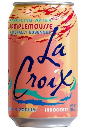 Picture of La Croix Pamplemousse Sparkling Water 12 Oz