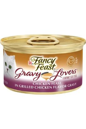 Picture of Fancy Feast Gourmet Cat Food Chicken Feast In Gravy 3 Oz