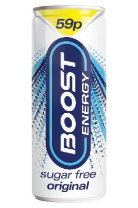 Picture of Boost Sugar Free Original Energy Drink 250 Ml