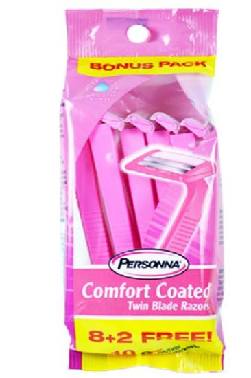Picture of Personna Twin Blade Razors For Women 10 Pk