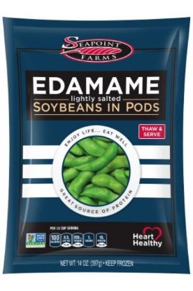 Picture of Seapoint Soya Beans In Pods Lightly Salted Edamame 14 Oz