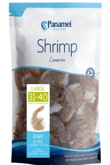 Picture of Panamei Shrimp Camaron Raw Peeled 32 Oz