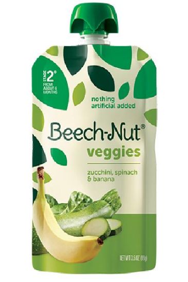 Picture of Beech Nut Zucchini Spinach & Banana 3.50 Oz