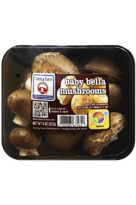Picture of Basciani Foods Inc Baby Bella Brown Mushrooms 8 Oz
