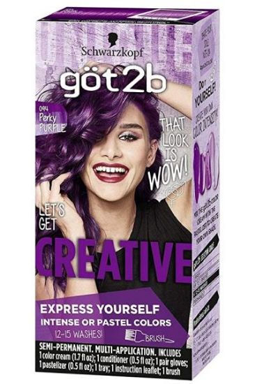 Picture of Schwarzkopf G2b Perky Purple Collection Hair Color 1 Pk