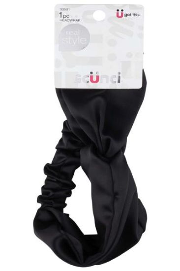 Picture of Scunci Satin Turban Headwraps 1 Pc