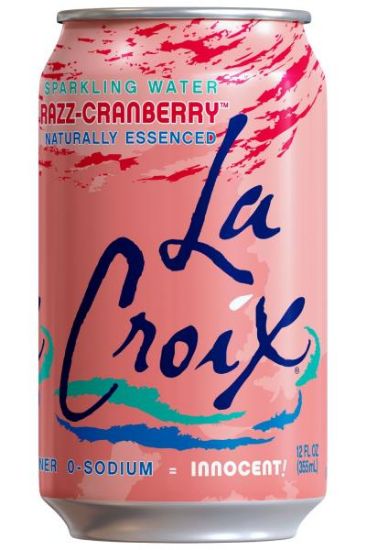 Picture of La Croix Razz-Cranberry Sparkling Water 12 Oz